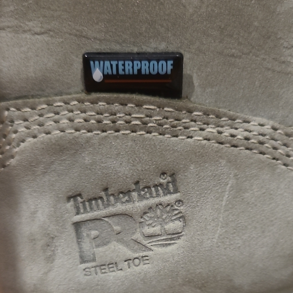 Timberland PRO Womens Sage Green and Cream Boots. - Picture 2 of 13